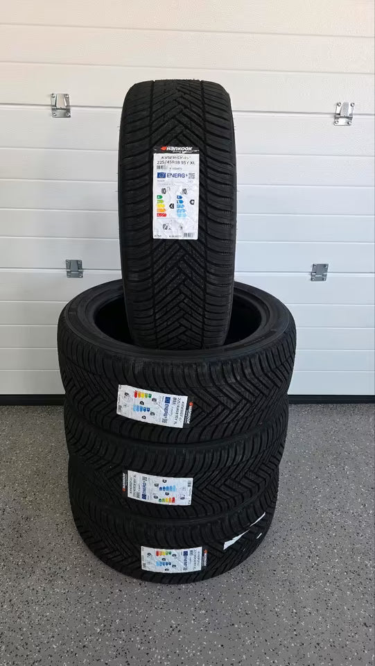 4x 225 45 R18 95Y Hankook Allwetterreifen Ganzjahresreifen