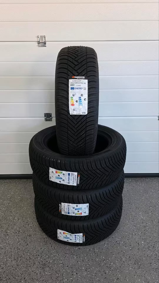 4x 205 55 R16 94V Hankook Kinergy Allwetterreifen Ganzjahr